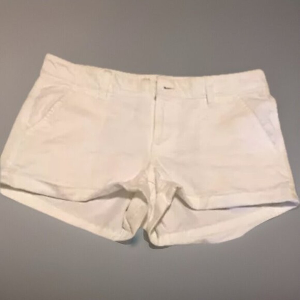 SO White Denim Juniors Shorts Size 7